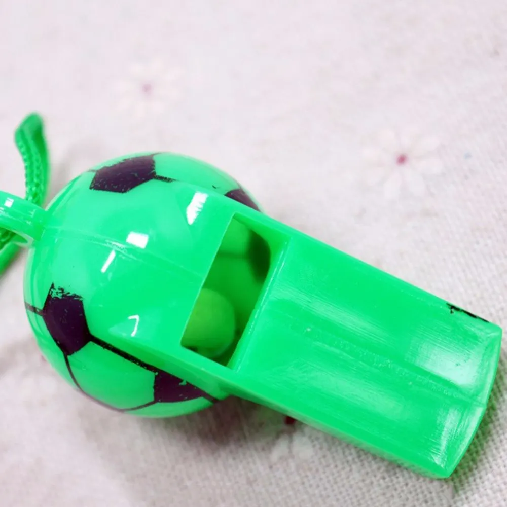 

2PCS/lot Football Soccer Rugby Cheerleading Whistles Pea Fans Whistle Referee Sport Party Training School Colourful Random Color