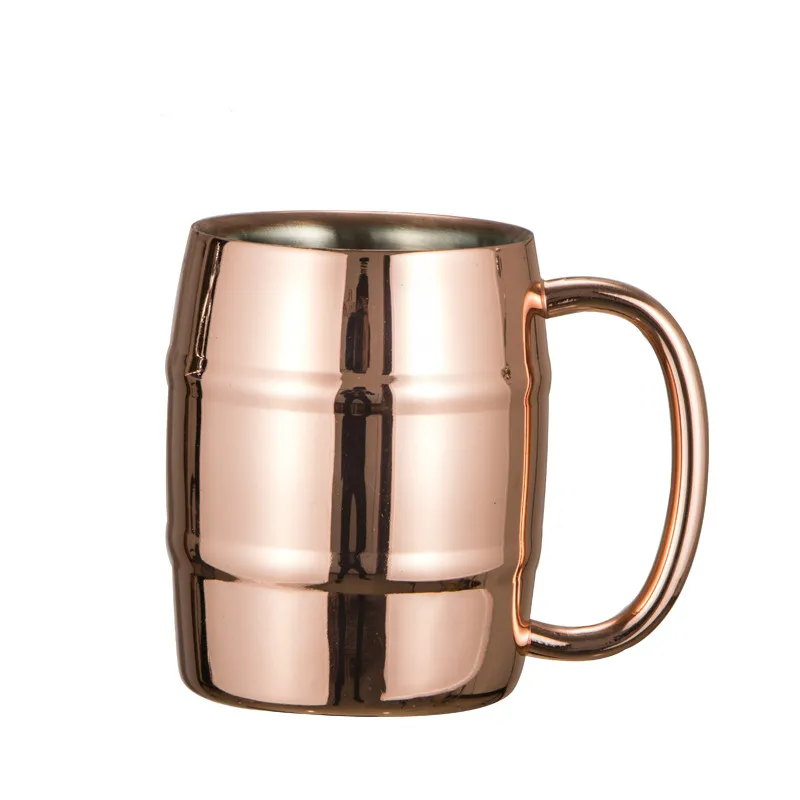 Вакуумный бокал для вина с двойными стенками винтажные бронзовые Бокалы из