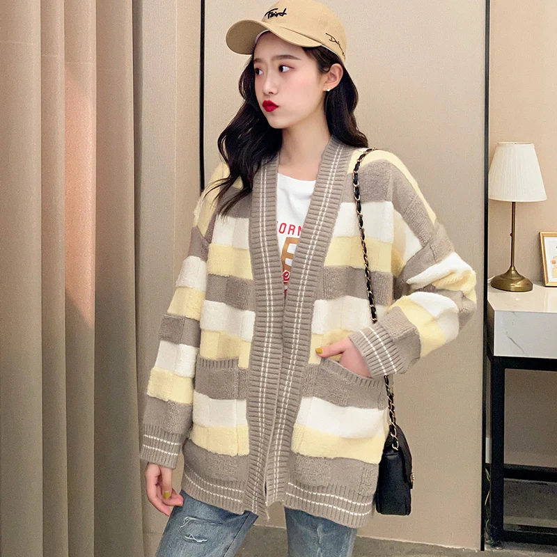 

Women Pullover thick big Autumn Winter o-neck oversize Sweater Pullover Women warm female loose cashmere Basic wool Sweaters