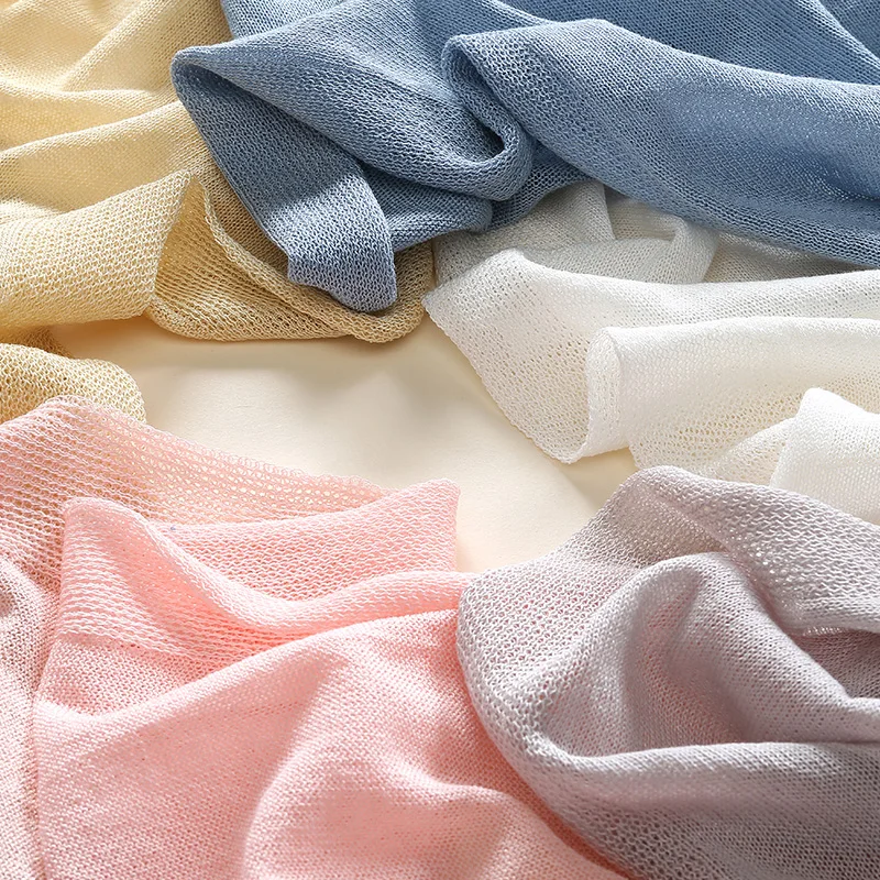 Вязаный длинный кардиган свободного покроя облегающий пляжный с v-образным