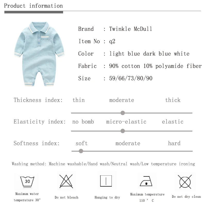 Одежда для маленьких мальчиков комбинезоны с длинными рукавами новорожденных