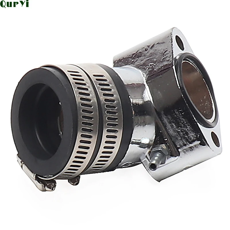 Производительность хромированный сплав впускной коллектор для скутера мопеда GY6