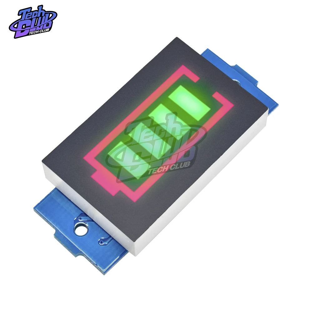 Индикатор емкости литий полимерного и литиевого аккумулятора 7S 18650 измеритель