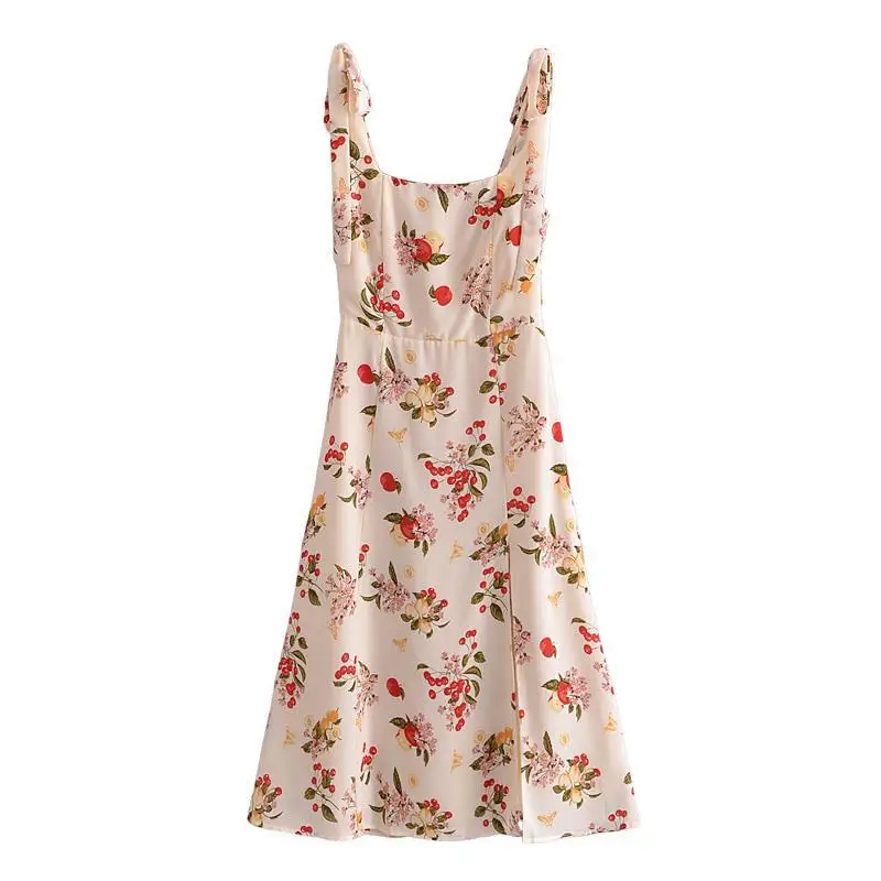

2021 Brand New Spring Summer Women Female Sexy Polyester Dress Outwear