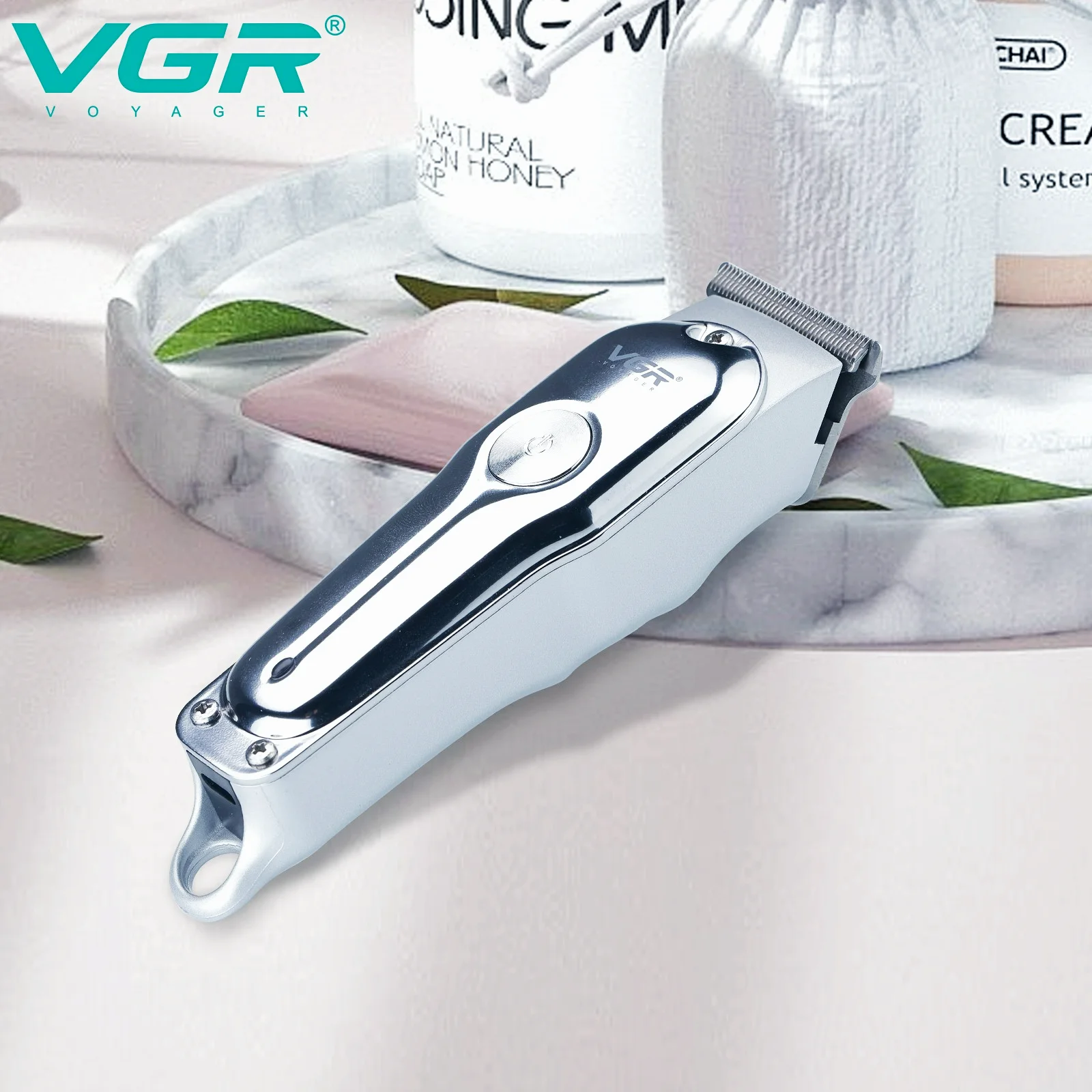VGR Hair Cutting Machine Electric Hair Clipper Professional Hair Trimmer For Men Metal Haircut Machine Barber USB Charging V-071 enlarge