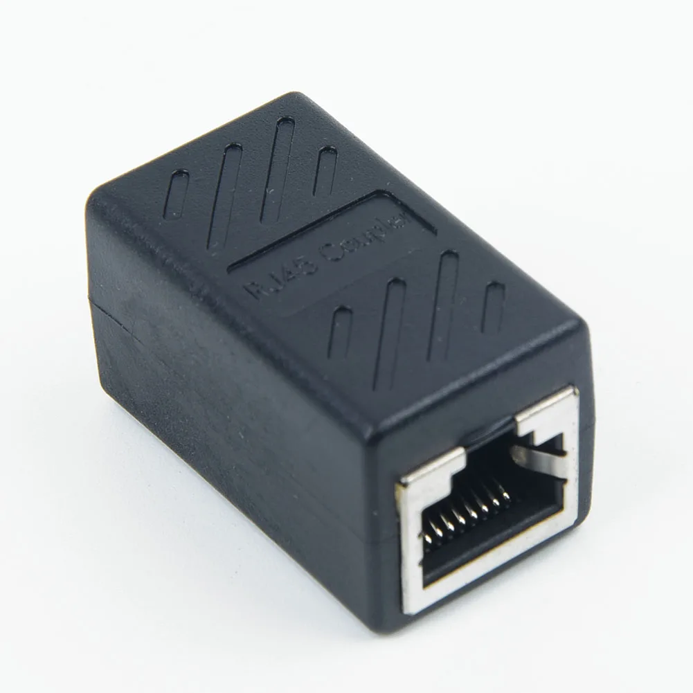 Внешний адаптер для сети Ethernet RJ45 соединитель 2*2*4 1 см кабелей 2 гнездовых порта