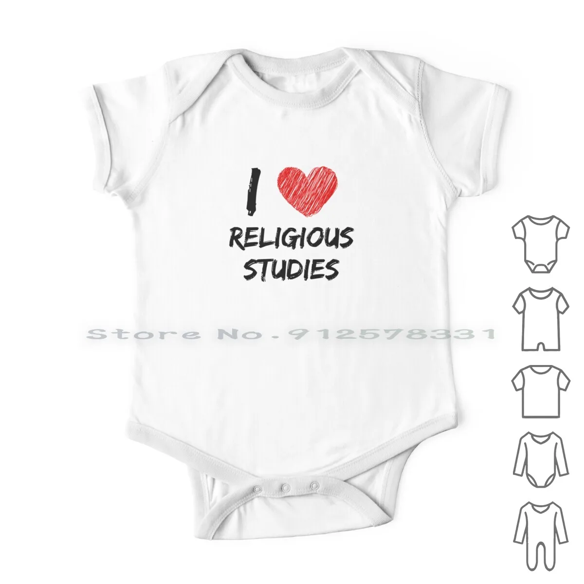 

I Love Religious Studies Newborn Baby Clothes Rompers Cotton Jumpsuits Religious Studies Religion Bible Study History Jesus