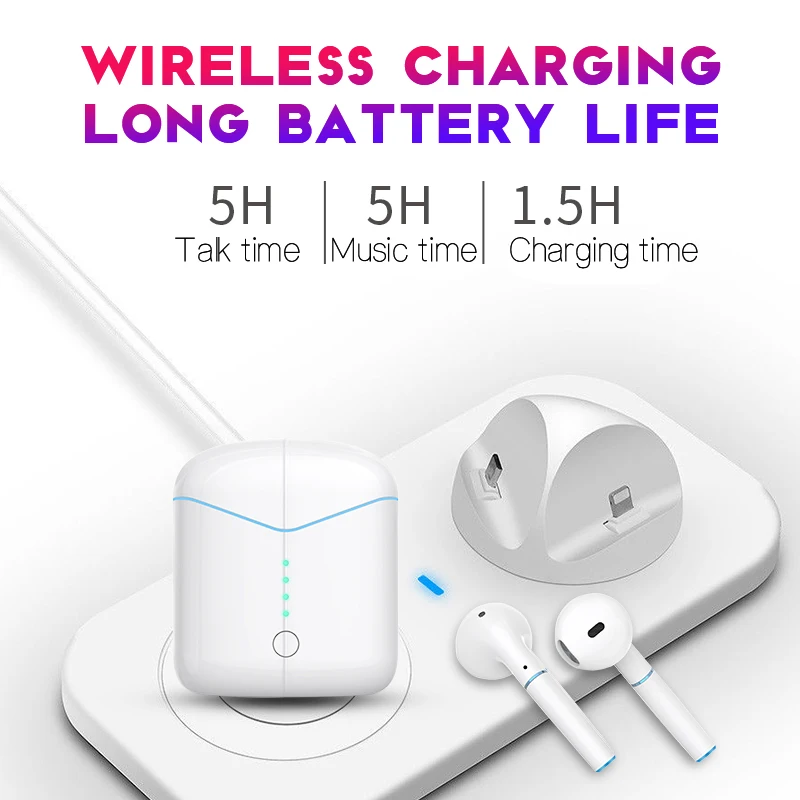 

P20 Mini Wireless Bluetooth Earphones 5.0 Sport Stereo Earbuds Headset With Charging Box Invisible Earbud for All Smart Phone