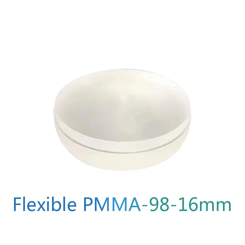 مرنة PMMA A0/A1/A2/A3/B1/واضح 98 مللي متر مختبر الأسنان المواد النمذجة فارغة نظام مفتوح مرنة PMMA Acetal كتل
