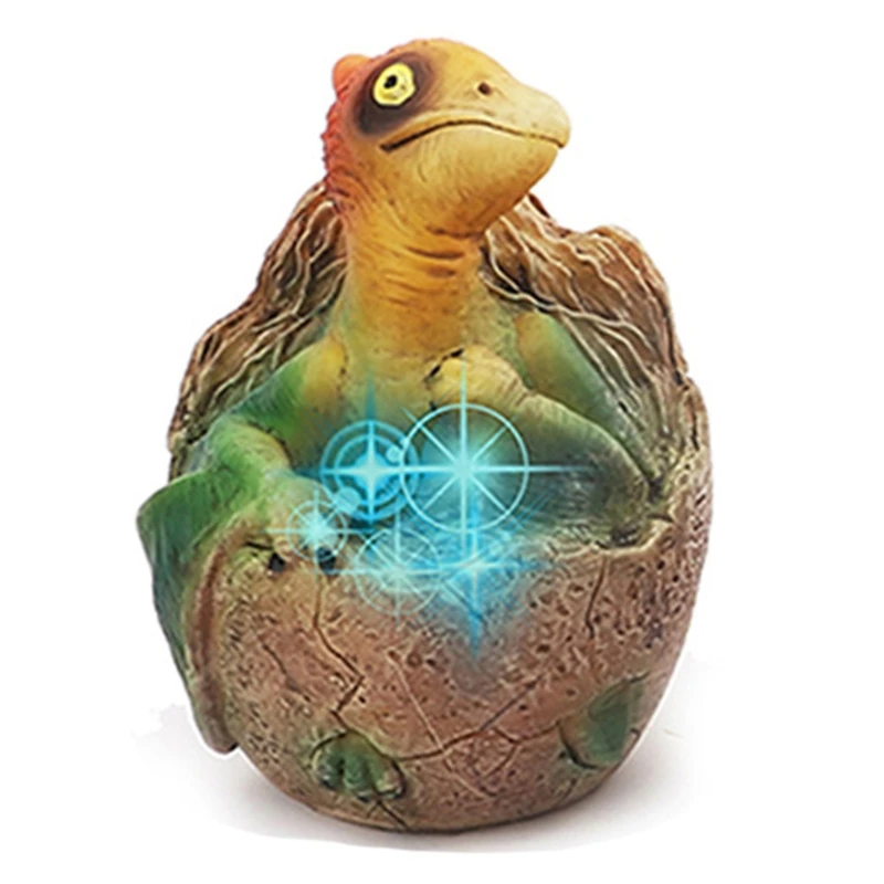 

Luminous Dinosaur Egg Toy Hatching Broken Shell Dinosaur Toy Creative Dinosaur 54DF