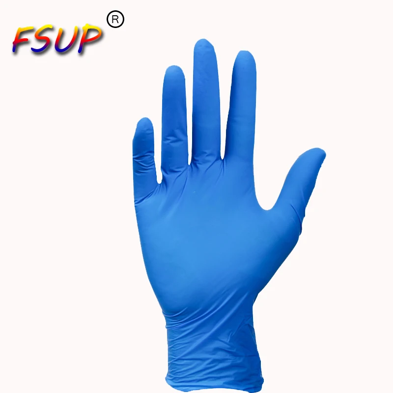 Нитриловые одноразовые перчатки FSUP рабочие 50 шт./лот для приготовления пищи