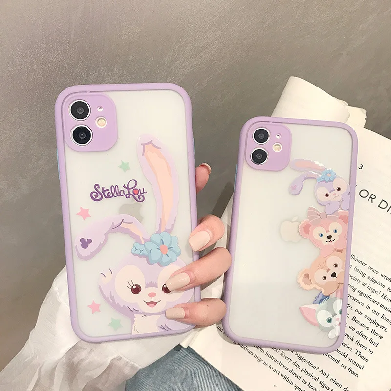 

Disney StellaLou cartoon Mobile phone case for iPhone 7/8 plus x/xs xr xsmax 11 pro max 12pro max 12mini cute cell phone cover