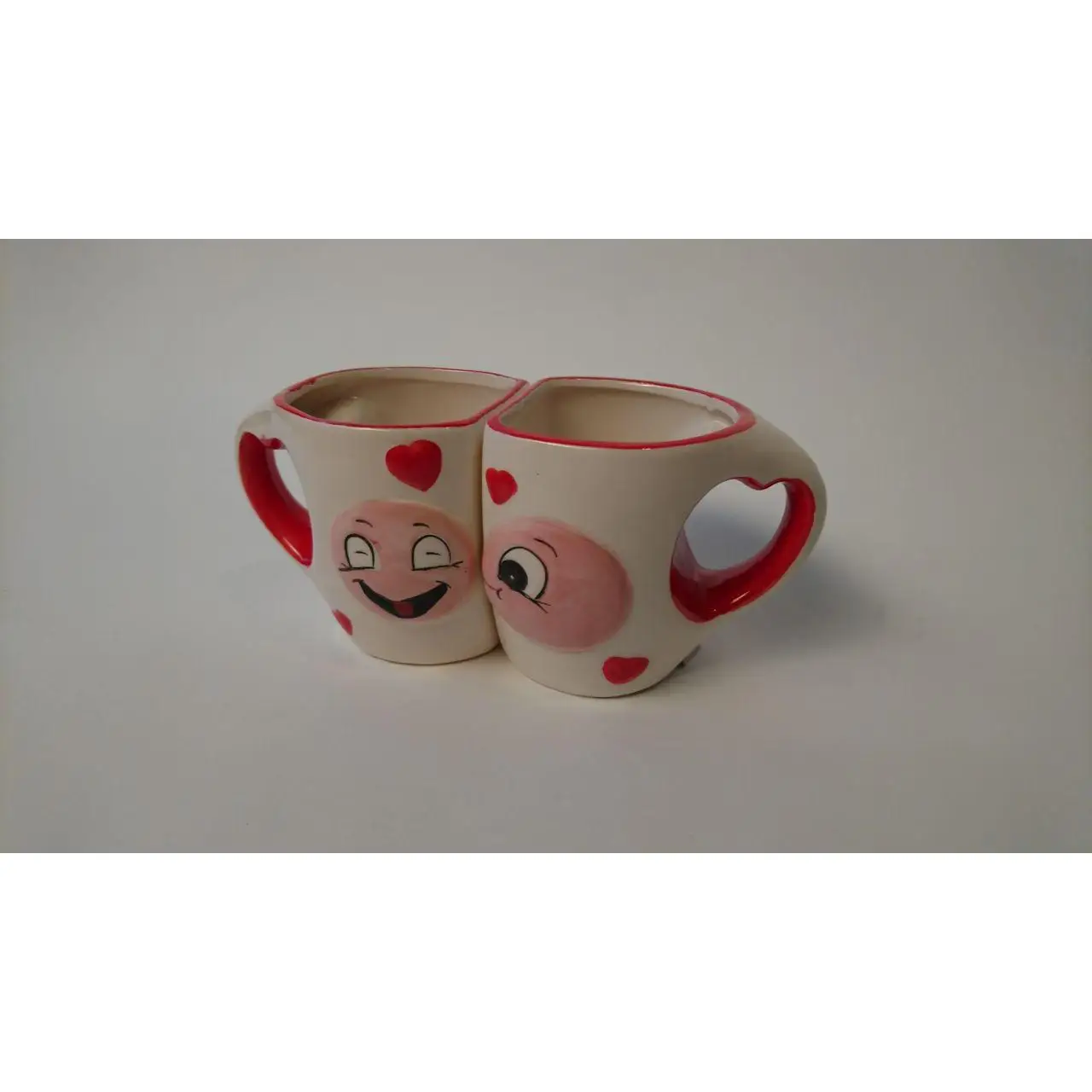 Set of mugs &quotsweet couple&quot 2 pcs. |