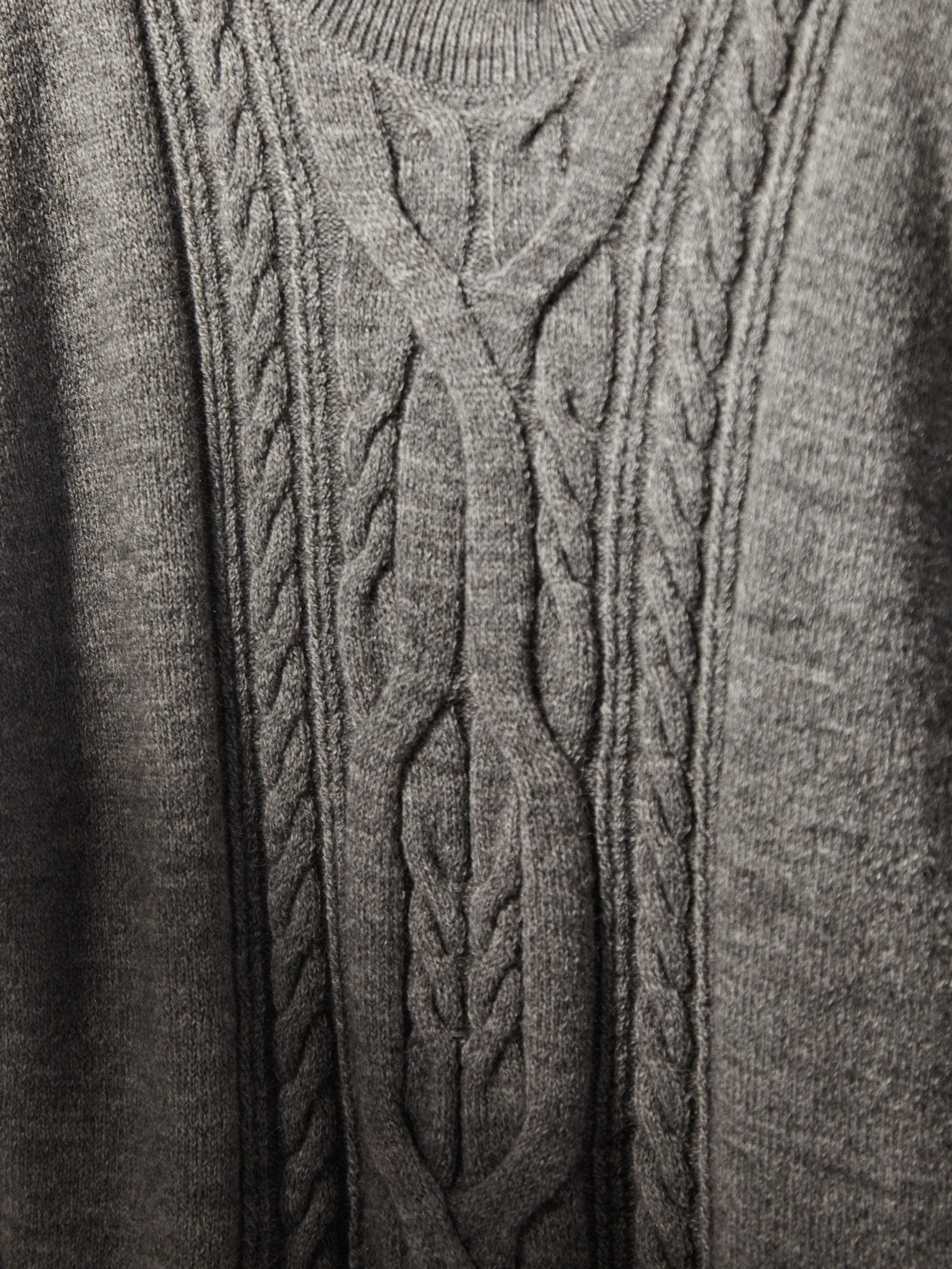 

Sweater New Women Women's Turtleneck Cable Casual Knit Sweater