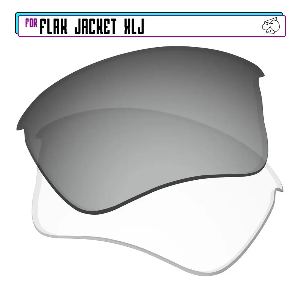 

Сменные поляризованные линзы для солнцезащитных очков-Oakley Flak Jacket XLJ-Eclipse фотохромные