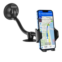 fimilef windshield dashboard 360 degre rotation flexible long arm car phone mount holder for iphone 12 xiaomi samsung galaxy s20