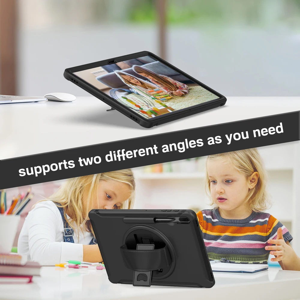 Противоударный чехол для планшета Samsung Galaxy Tab S7 FE S7FE 5G 12 4 T730 T733 T736B T736N | Компьютеры и