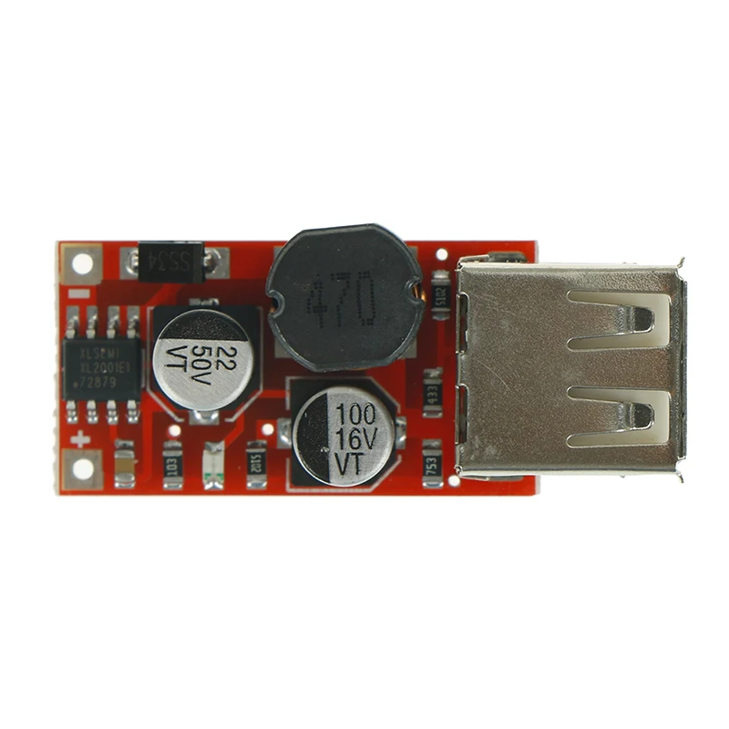 6 шт. 6-24 в 12 В/24 В до 5 3 а автомобильный модуль зарядного устройства USB DC понижающий