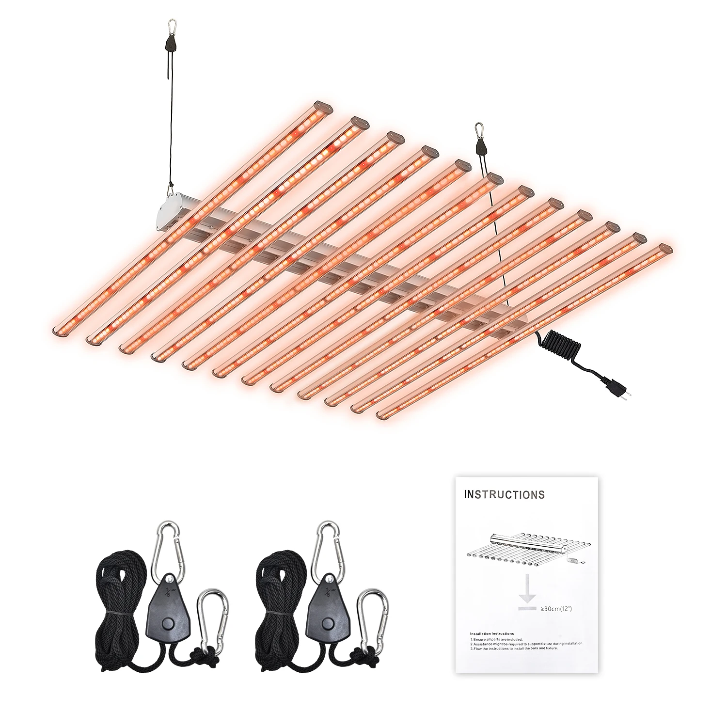 

Бесплатная доставка из США, в наличии, комнатные светильники полного спектра для выращивания овощей, цветов, медицинских растений, 720 Вт