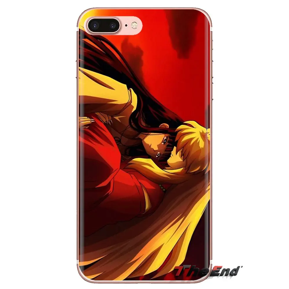 Для iPhone XS Max XR X 4 4s 5 5S 5C SE 6 6S 7 8 Plus samsung Galaxy J1 J3 J5 J7 A3 A5 Аниме часы InuYasha онлайн Мягкая