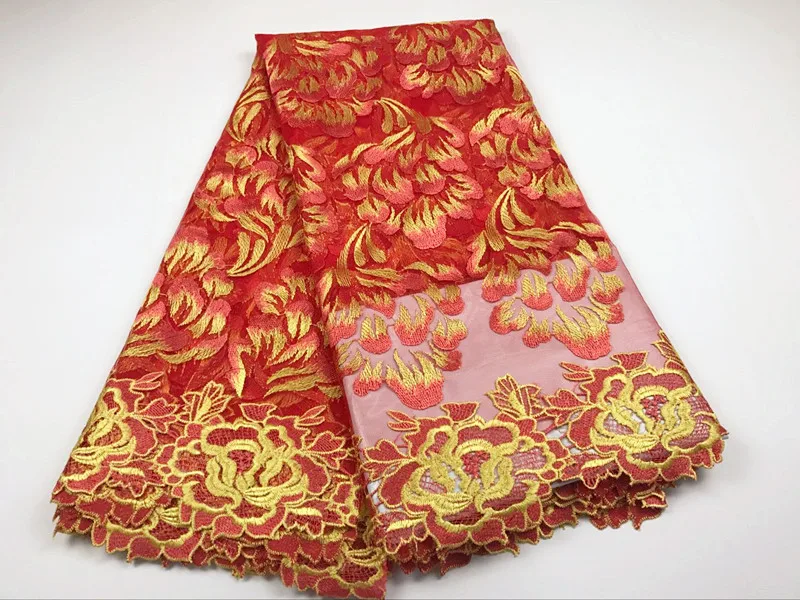 

African Lace Fabric High Quality Embroidery 2021 French Tulle Lace Fabric Nigerian Lace Fabric For Wedding Dress