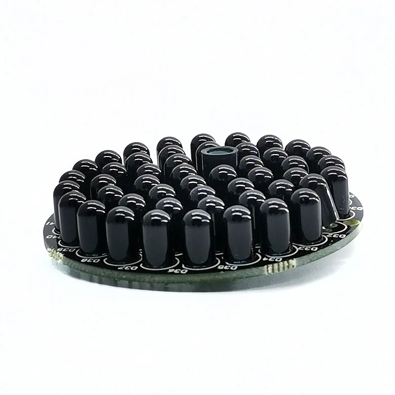 New IR Infrared LED Board 940nm 48pcs LEDs Invisible at night No exposure Light for Illuminator CCTV Accessories | Безопасность и