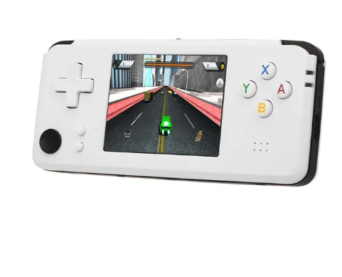 white Q9 3000 игры ретро портативная игровая консоль портативные консоли " Мини Видео игровой плеер 360 градусов контроллер PK RS-97 Plus - Цвет: white