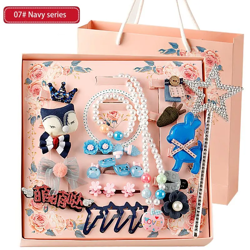 07 12-15 шт./кор. весь набор Минни Маус hello kitty заколки для волос Детские бантики для волос заколки для волос аксессуары - Цвет: 07