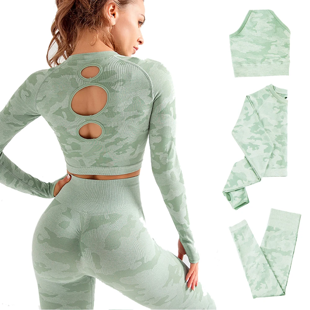 

3 шт., женские леггинсы с длинным рукавом