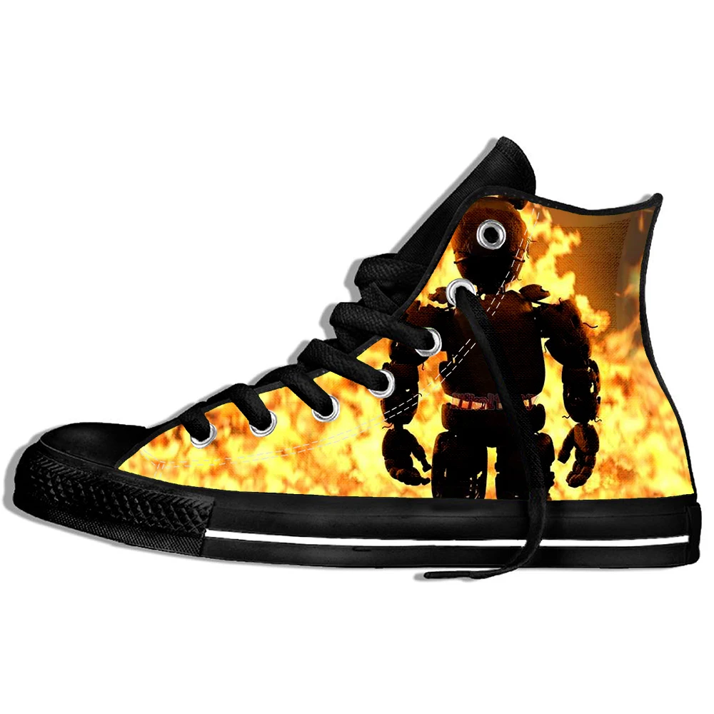 Fnaf/3D обувь Новинка 2019 года для мальчиков FNAF Летние уличные кроссовки пять ночей с