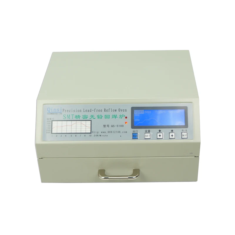 QS-5100 T962 600 Вт настольная печь с оплавлением автоматический бессвинцовый IC
