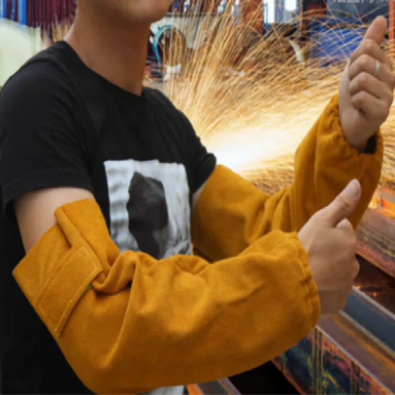 защита сварщика сварочная куртка нарукавники для сварки работы L42CM