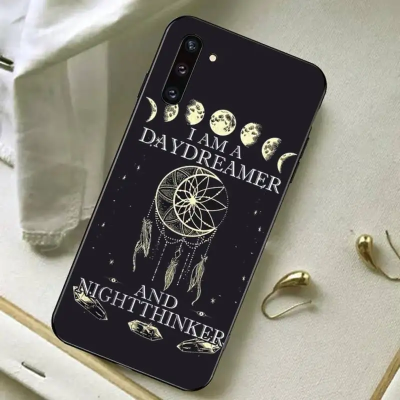 TOPLBPCS ведьмы Луна Таро тайна Тотем оболочки телефона чехол для Samsung note 3 4 5 7 8 9 10 10pro