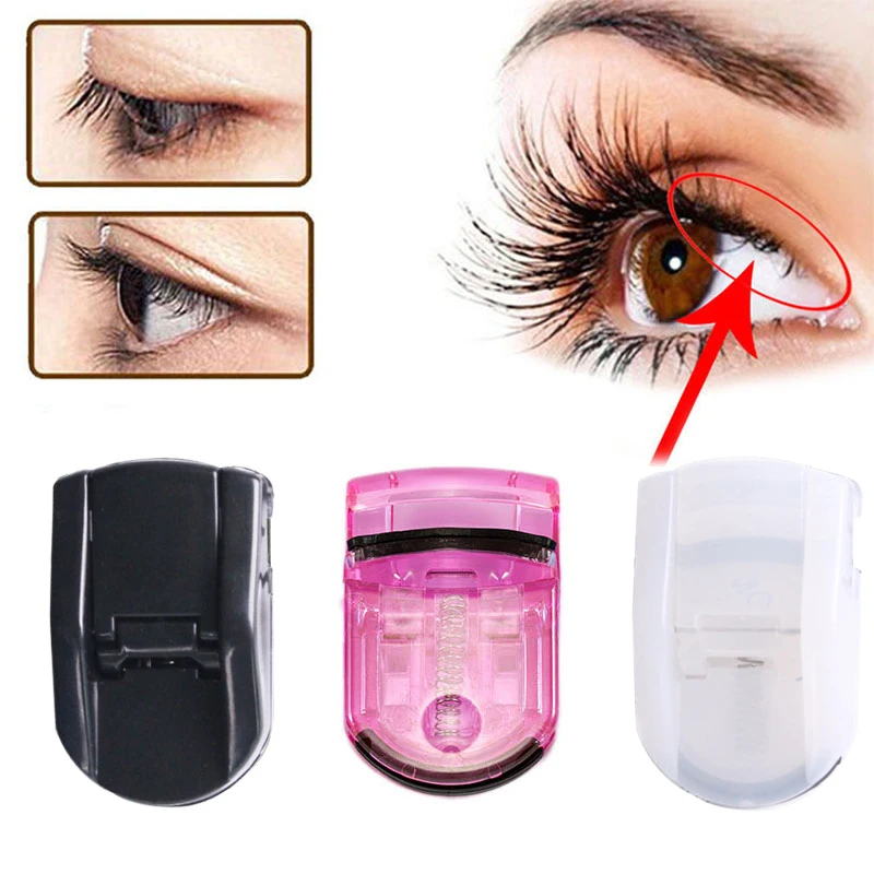 

La Milee Professional Mini Eyelash Curler Portable Eye Lashes Curling Clip Cosmetic Makeup Tools Accessories 3 Colors