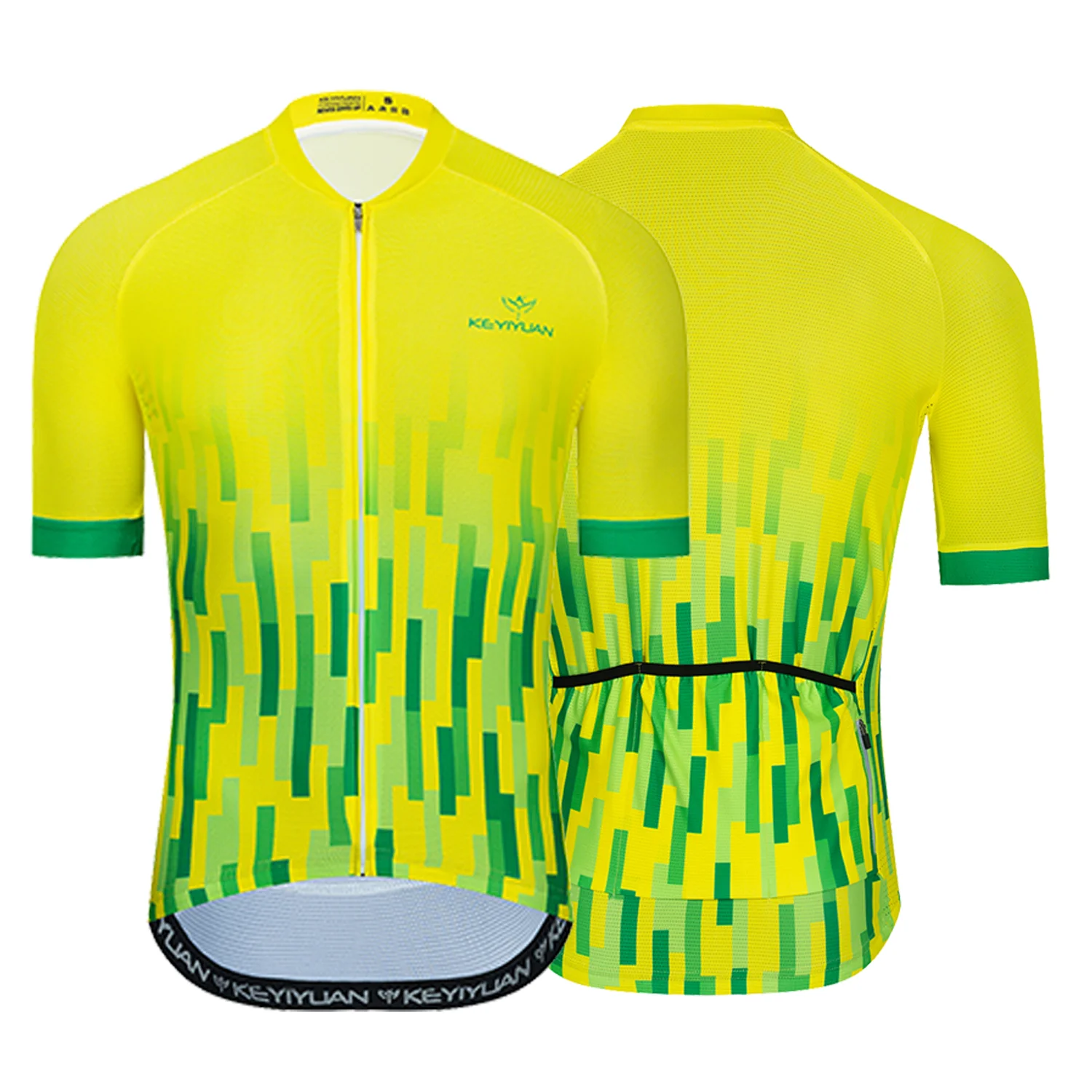 

KEYIYUAN 2022 Mens Summer Short-sleeved Jersey Cycling Wear ProTeam Cycling Wear Ropa Ciclismo Hombre MTB Jersey Ciclismo
