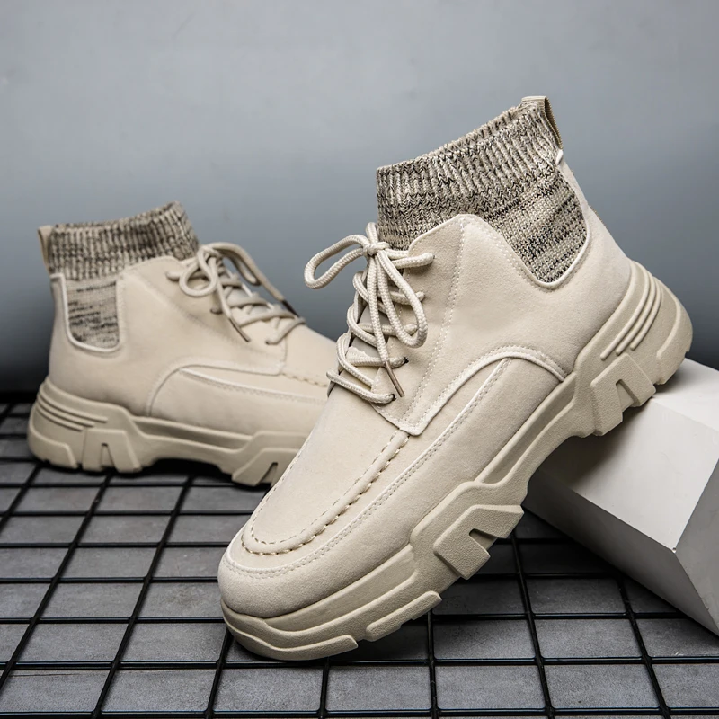 Men Hiking Shoes Waterproof Male Outdoor Travel Trekking suede Leather Climbing Mountain Shoes Hiking Hunting Boots Sneakers Man