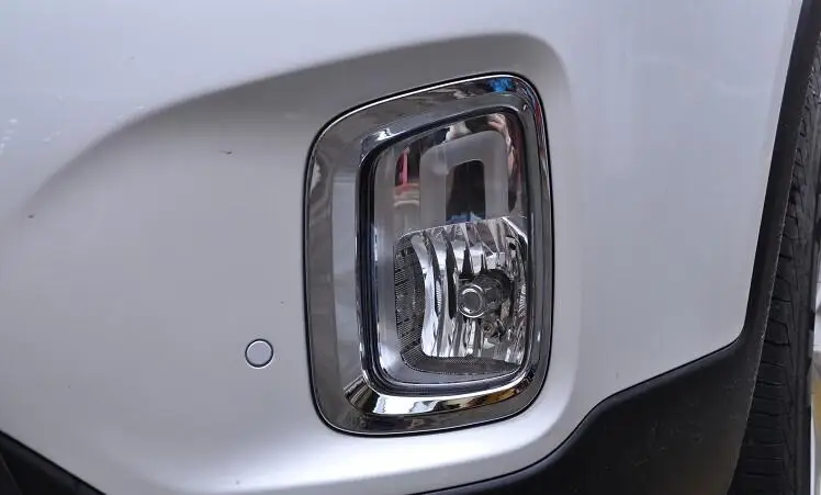 Хромированный передний бампер противотуманный светильник 2 шт. накладка на 2013 2014