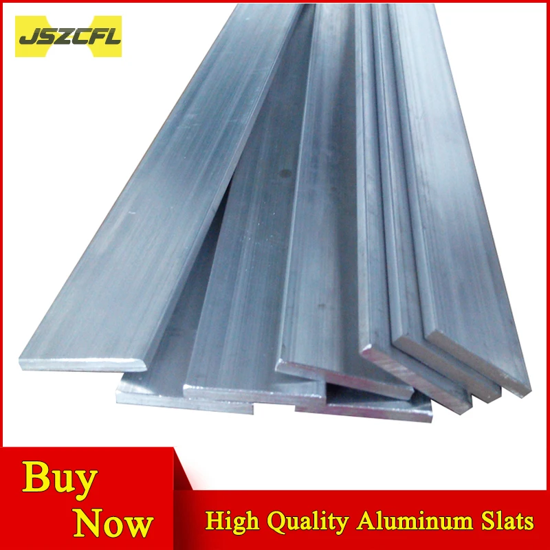 

1PC 6061 T6 Aluminum Alloy Flat Bar Plate thick 10/15/20/25/30MM DIY Material Model Parts for Vehicles Boat Construction