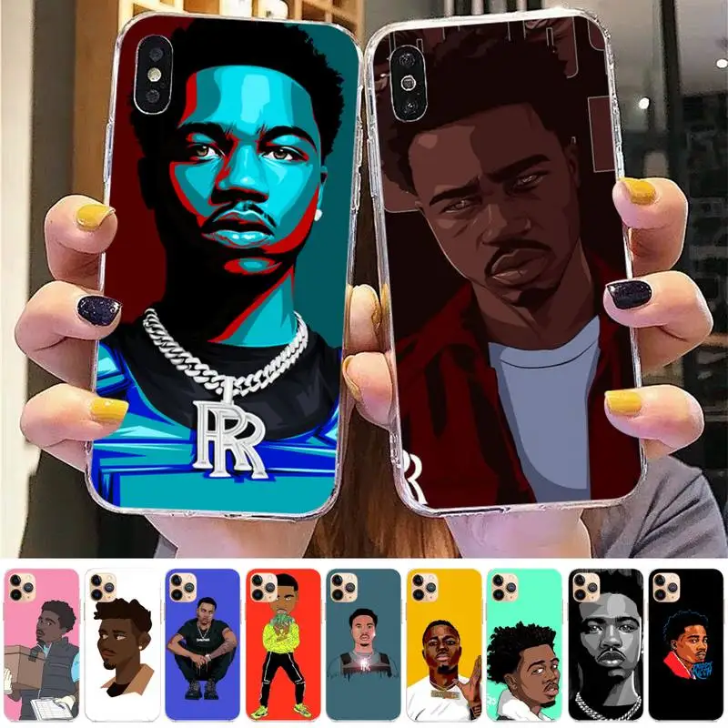 

Trendy 2020 Roddy Ricch The Box Phone Case for iphone 13 8 7 6 6S Plus X 5S SE 2020 XR 11 12 pro XS MAX