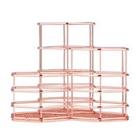 metal pen holder stationery organizer storage boxes desk organizer stand for pens home office storage organizer for cosmetics