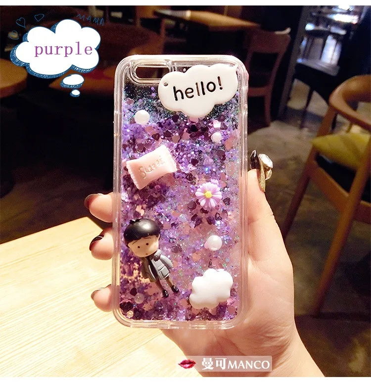 Женские чехлы для телефонов huawei honor 9i lite 6X 7X 8xmax с сыпучим песком ремешком 20pro/v20/10