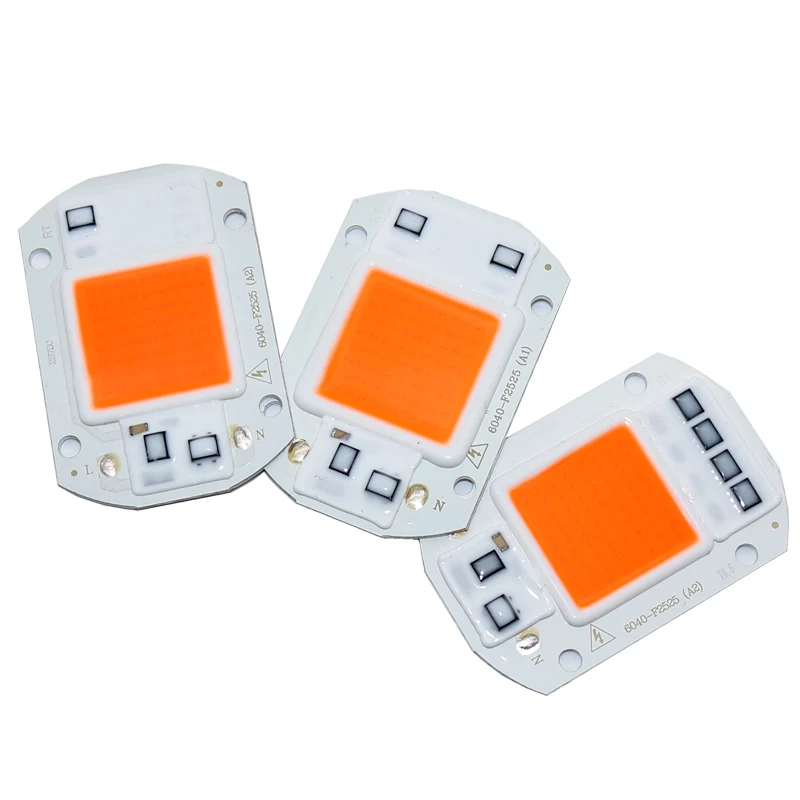 Светодиодный светильник полного спектра COB для выращивания растений 100 шт. 20 Вт 30