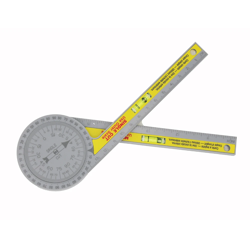 

360 Degree Angle Finder 360 Miter Saw Protractor 7.48x2.76inch 1 PC 1x