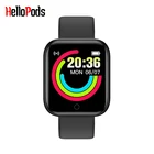 Новинка 2021, умные часы D20 Y68, фитнес-браслет, трекер, монитор сердечного ритма, давление, Bluetooth, умные часы для IOS, Android