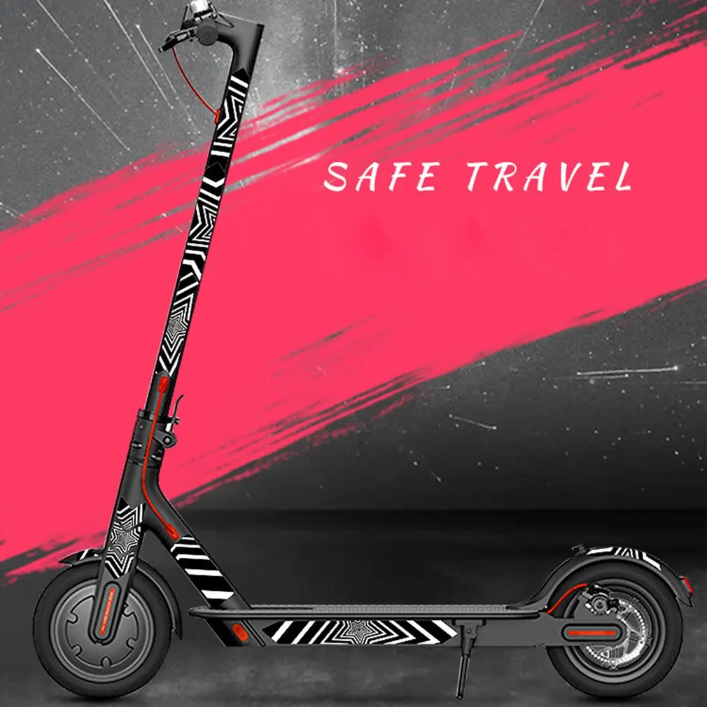 

Reflective Styling Stickers Night Safety Skateboard Warning Strip Electric Scooter Parts