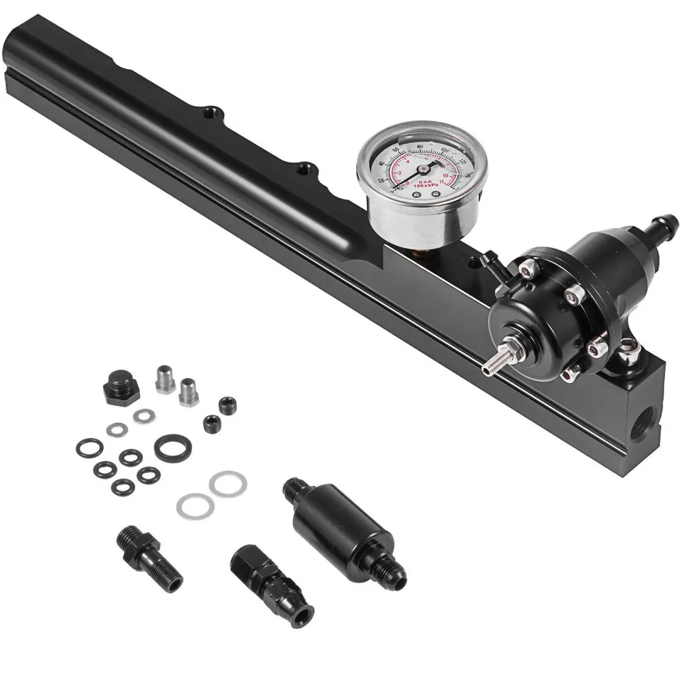 Новый регулятор давления топлива RESO топливный рельсовый комплект подходит для