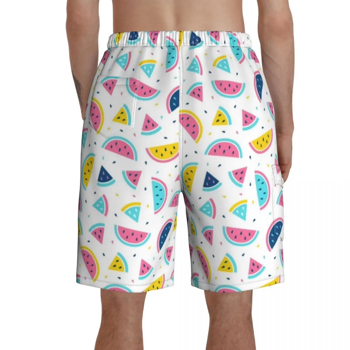 

Watermelon Board Shorts Swimming Trunks Polyester Men Bathing Funny Swim Trunks