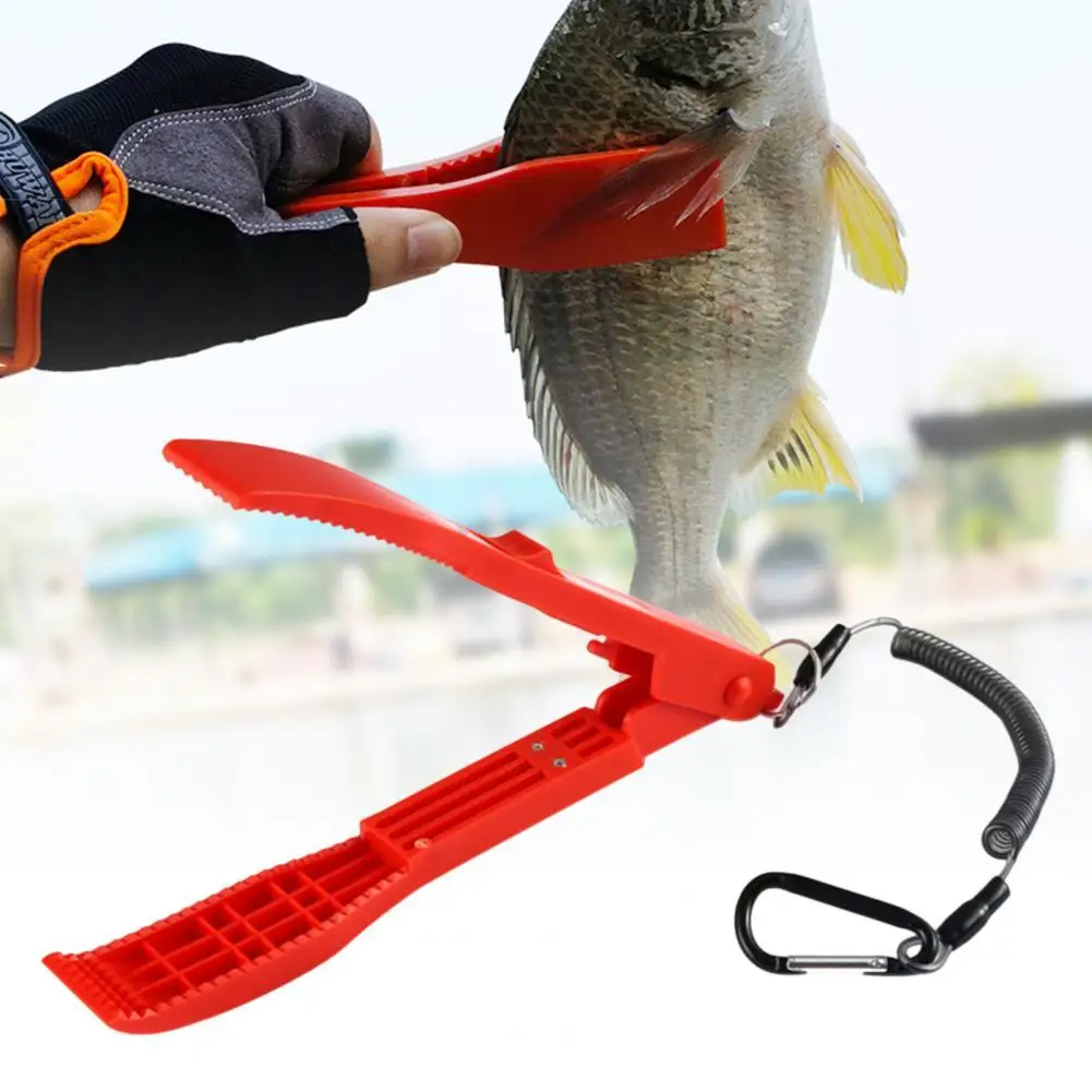 

Fish Gripper Non-slip Multifunctional Compact Fishing Plier Grip Hand Controller for Fishing Lovers Outdoor Fishing