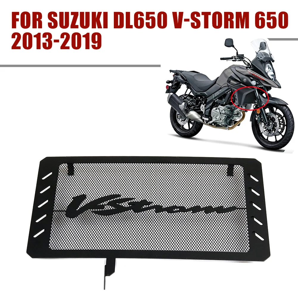 

Motorcycle Radiator Grille Guard Protection Cover Cooler For Suzuki DL650 V-STROM 650 DL VSTROM DR 650S S 2013 - 2019 Protector