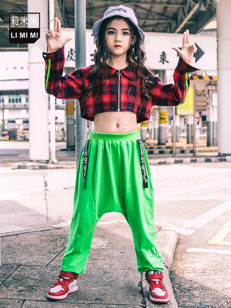 Новинка детская одежда в стиле хип-хоп джазовые костюмы для уличных танцев